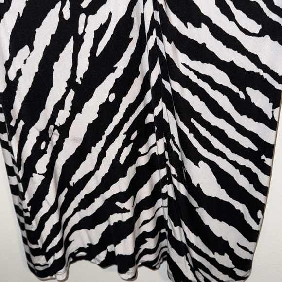 🌹MICHAEL MICHAEL KORS ZEBRA SLEEVELESS DRESS - Picture 4 of 6